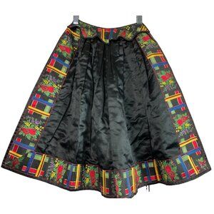 Lovely Antique Dated 1851 Wedding Gift Folk Apron Victorian Dirndel